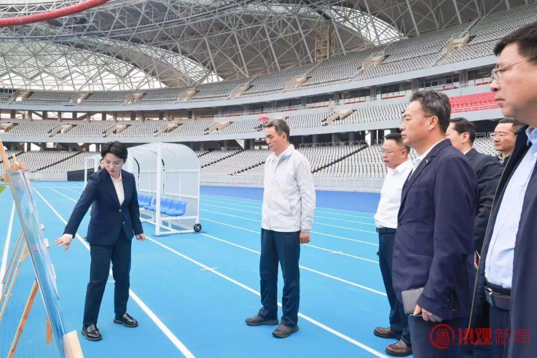 网页版登录入口-李红军调研检查2026年“赣超”南昌队主场赛事准备情况